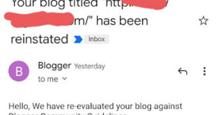 Bagaimana agar blog tidak dihapus Google