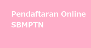 Pendaftaran Online SBMPTN
