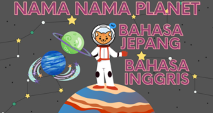 Nama Nama Planet dalam Bahasa Jepang Lengkap