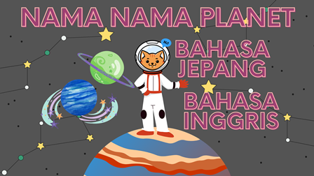 Nama Nama Planet dalam Bahasa Jepang Lengkap
