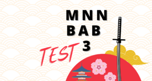 Link Ujian Bahasa Jepang BAB 3 MNN