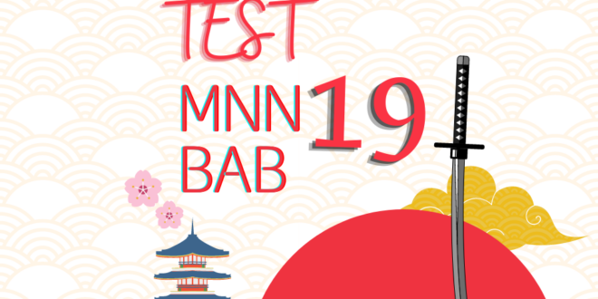 Link Ujian Bahasa Jepang BAB 19 MNN