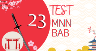 Link Ujian Bahasa Jepang BAB 23 MNN