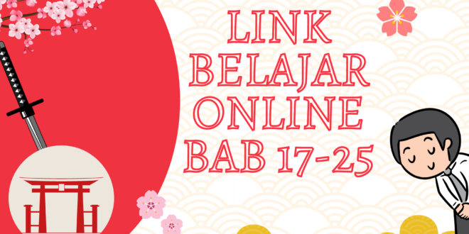 Link Belajar Bahasa Jepang Online BAB 17-25